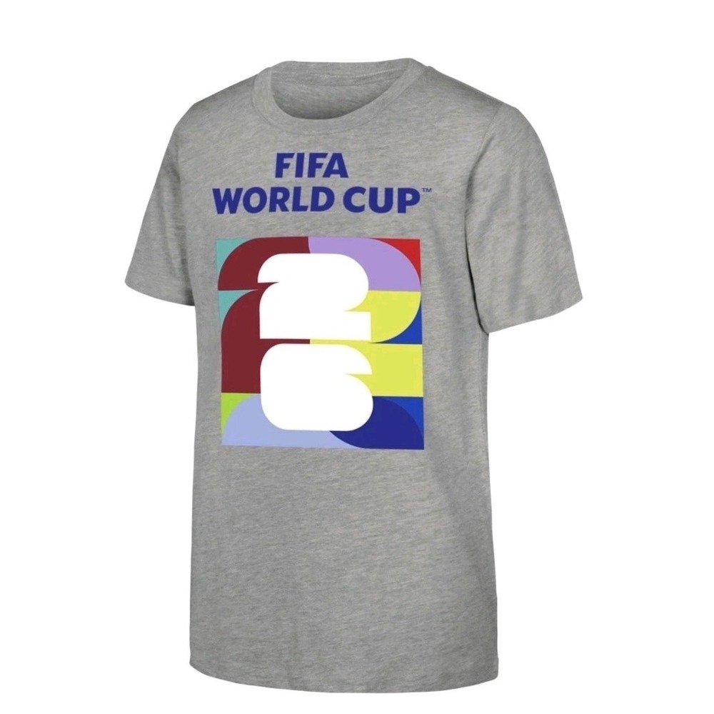 FIFA Football World Cup Tee L Shirt Officially Licensed 2026  Size Large NEW NWT